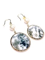 Orecchini Stocco Gioielli Donna in Argento Giada ORA 442 - ORA 442